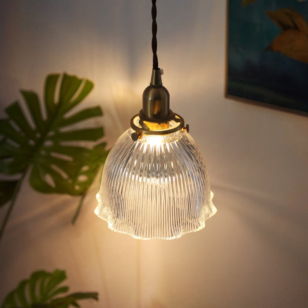Fleur Provincial Mid century modern Pendant Light