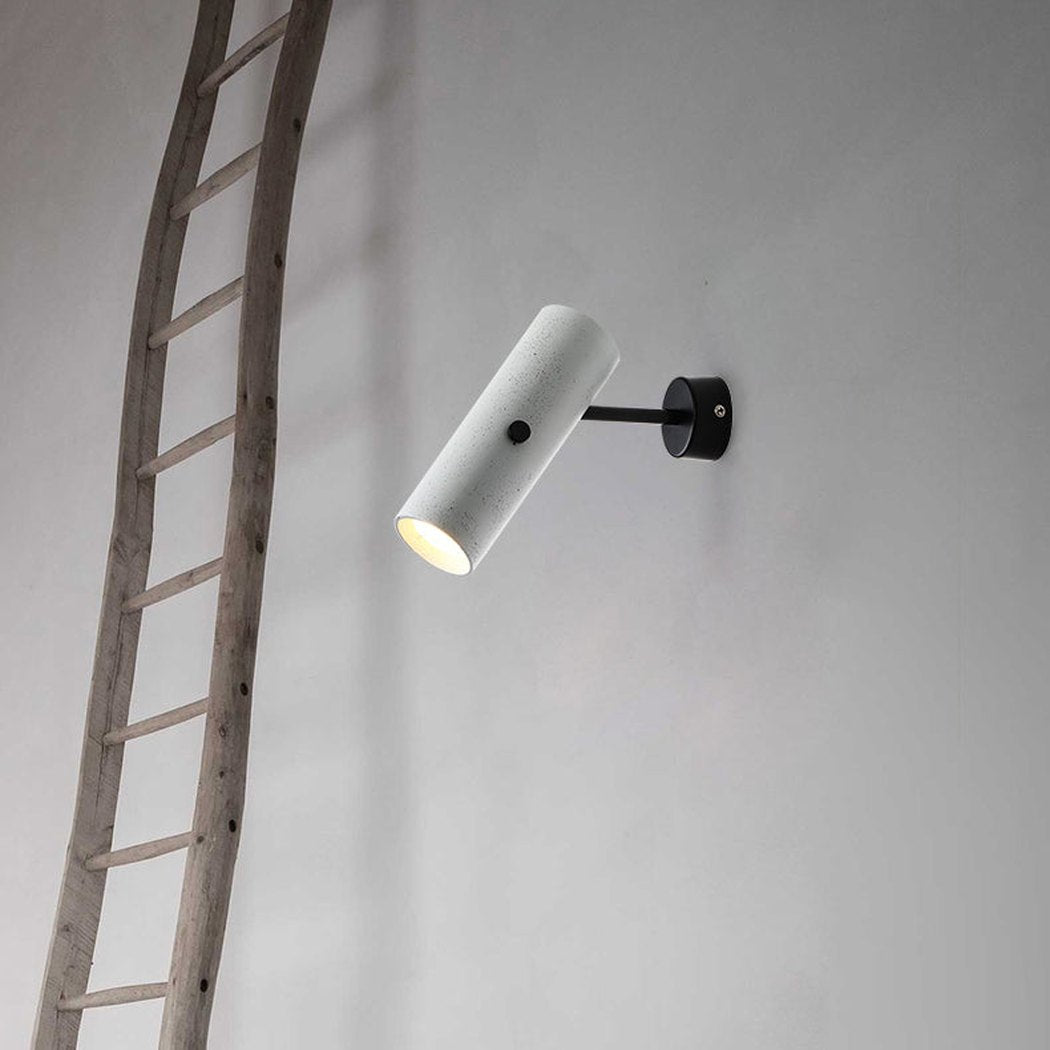 Concrete Pipe Minimalist Line Wall Light
