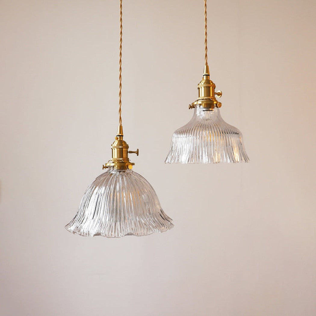 Fleur Provincial Mid century modern Pendant Light