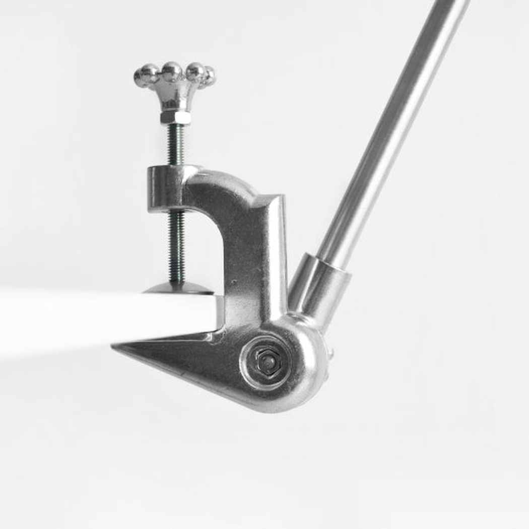 Chrome Mill House Industrial Table Light / Cabinet Light