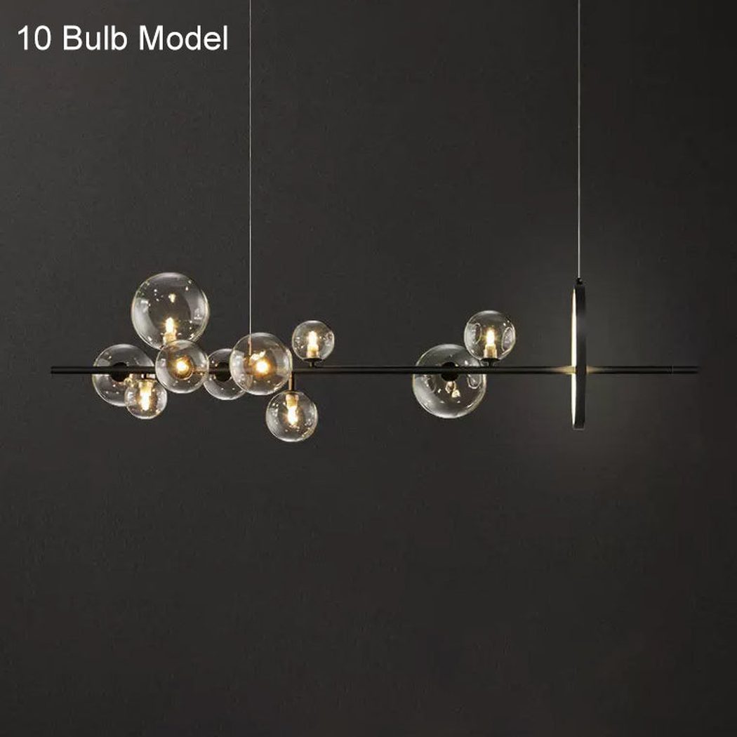 Soho modern luxury kitchen island pendant Light 10 head model