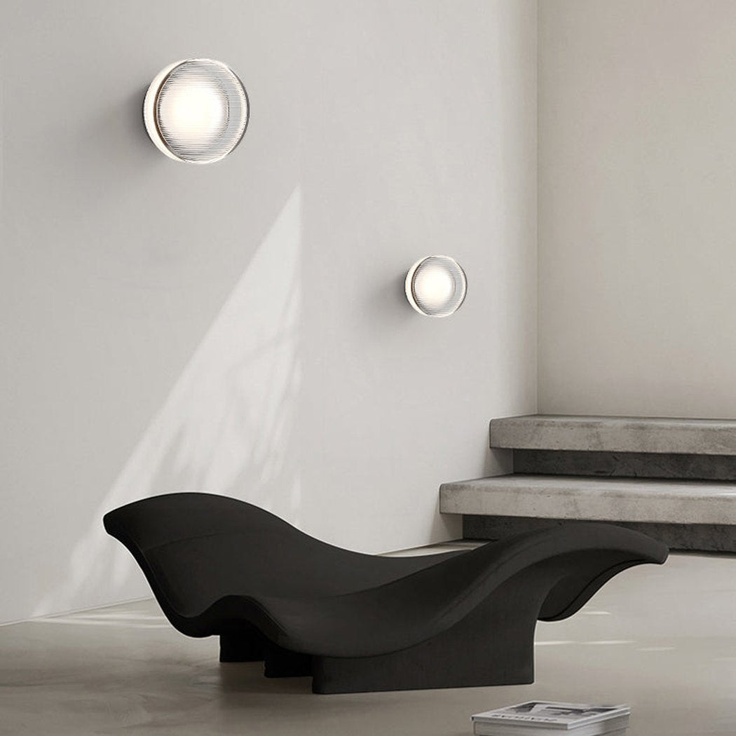 Henley Round Glass Wall Light