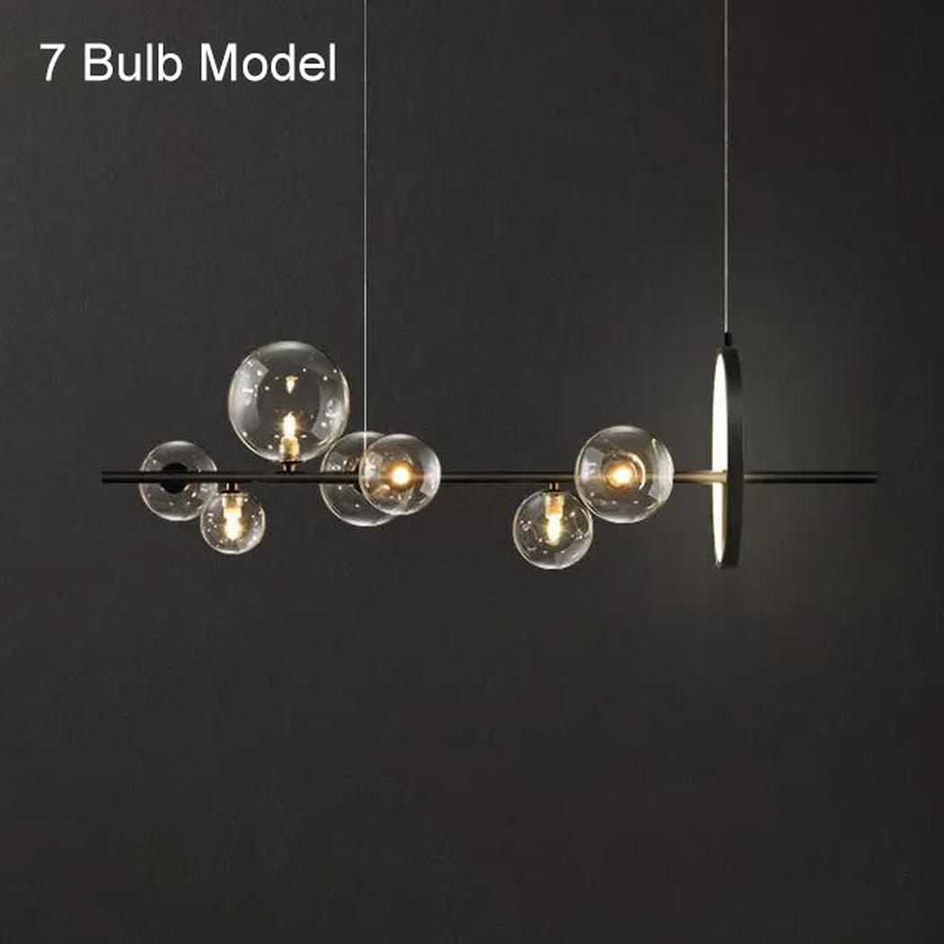 Soho modern luxury kitchen island pendant Light 7 head model