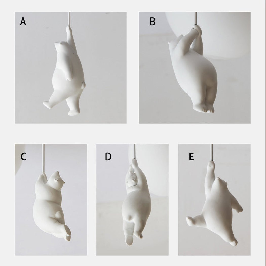 The Flying Bears Children Nursery Ceiling Light