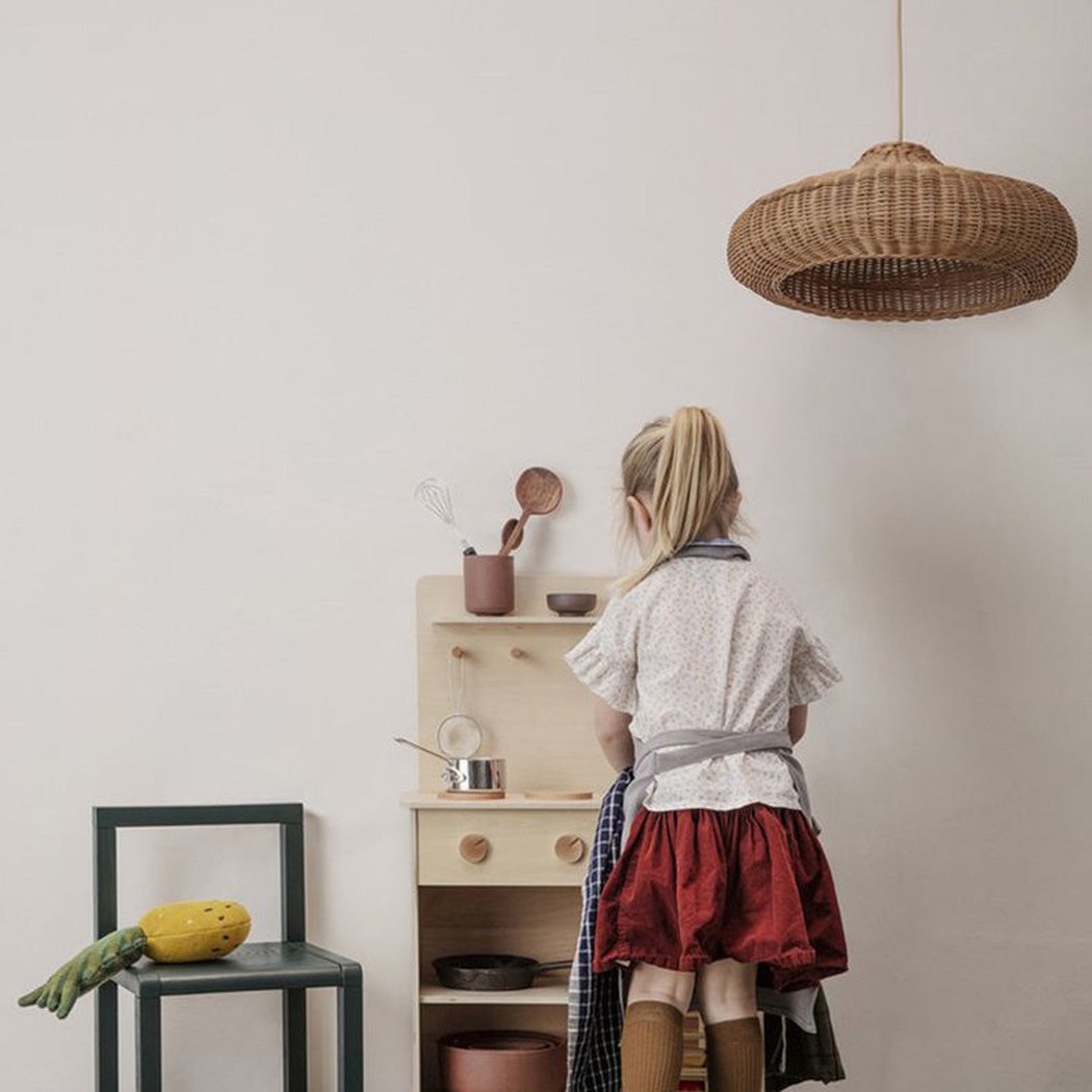 Finns Rattan bamboo weave pendant light