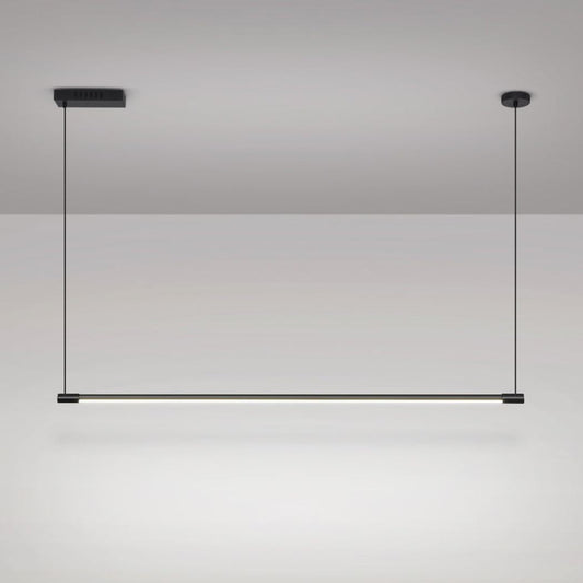 Linea minimalist strip line pendant light
