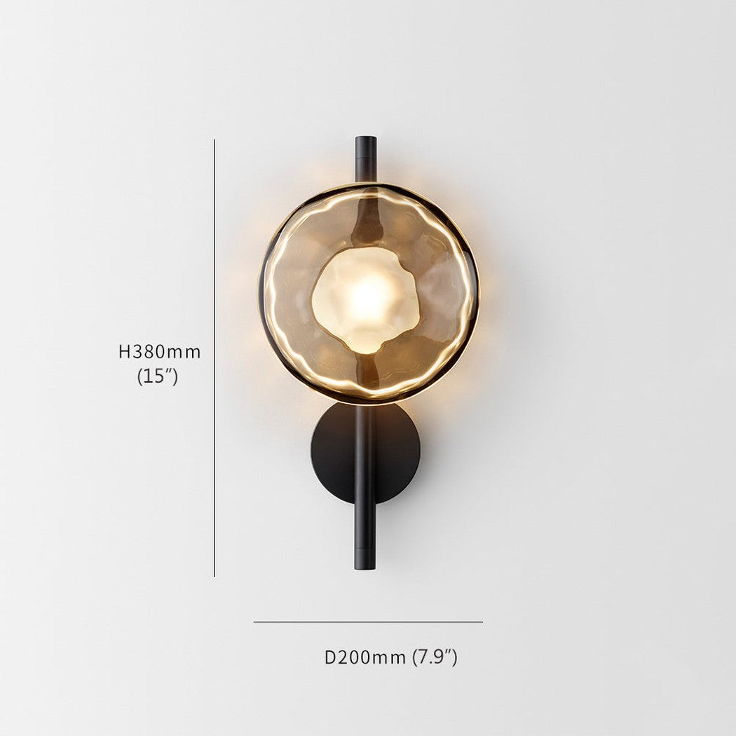 Stratus Brass Modern Wall Light / Wall Sconce