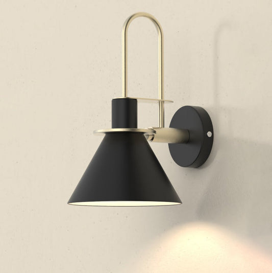 Brass Trumpet Modern Wall Light