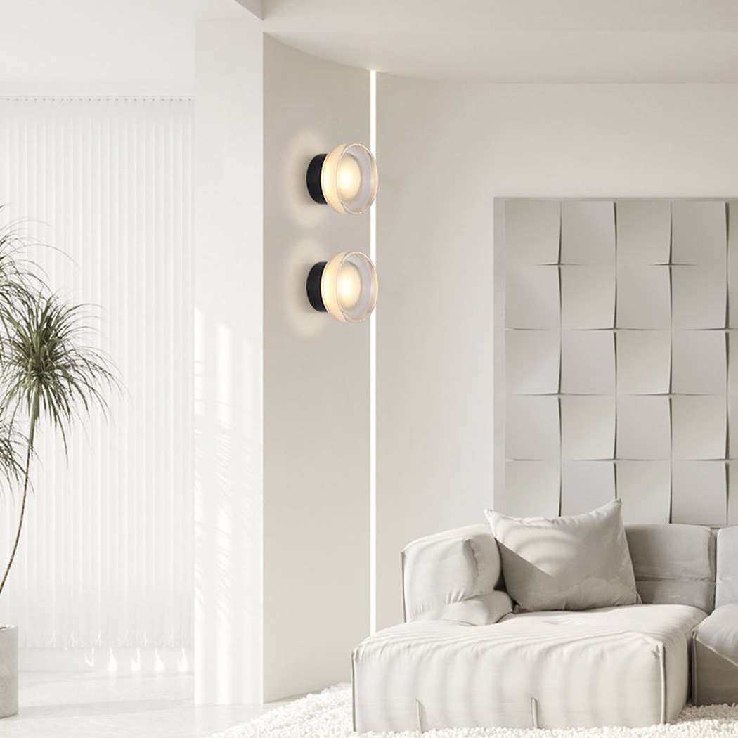 Henley Round Glass Wall Light