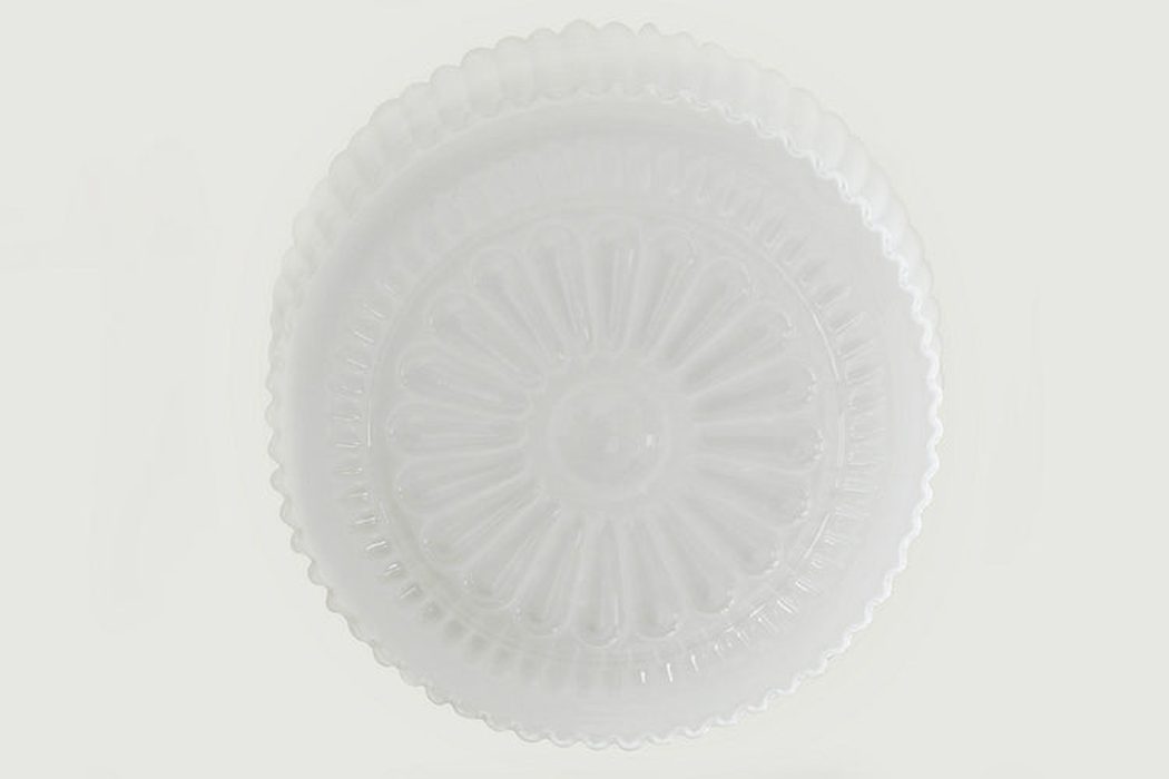 Greta fluted frosted glass mid century modern pendant light