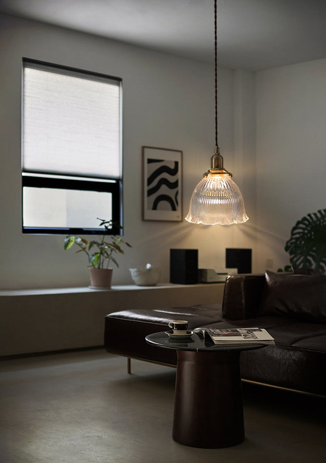 Fleur Provincial Mid century modern Pendant Light