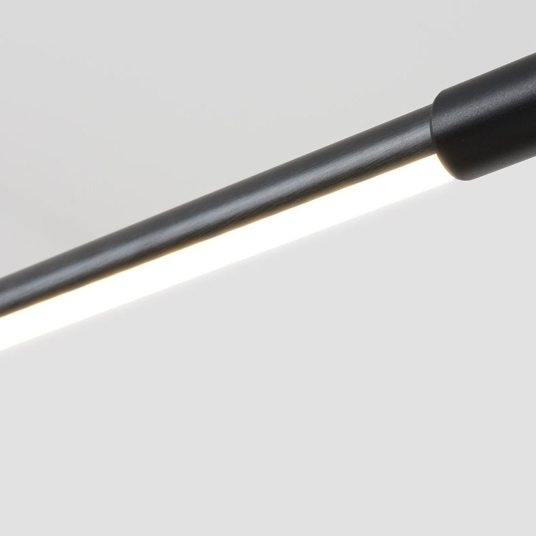 Linea minimalist strip line pendant light
