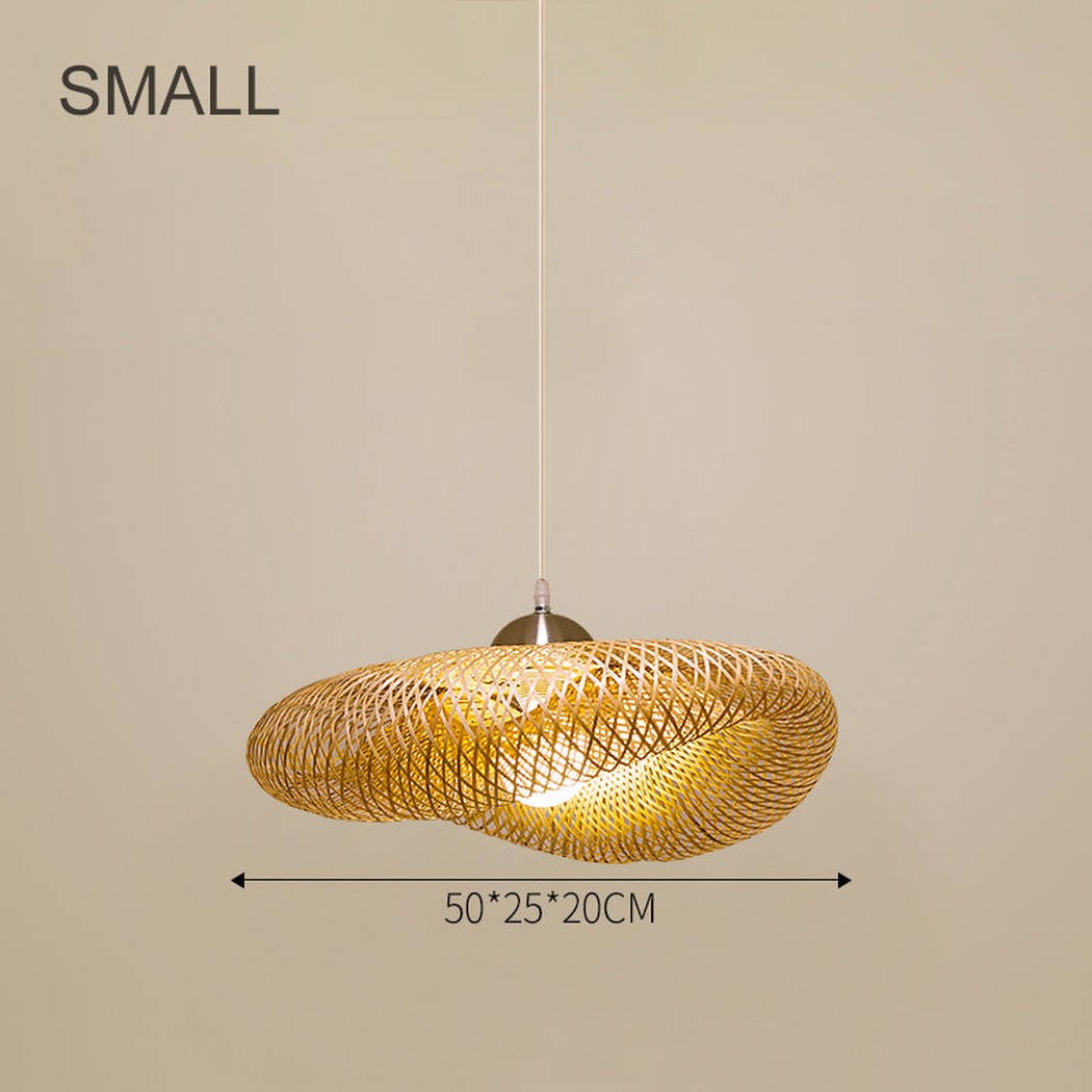 Birds Nest Rattan Bamboo Pendant Light