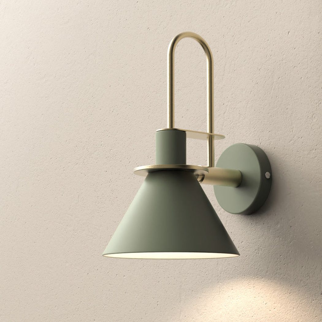 Brass Trumpet Modern Wall Light