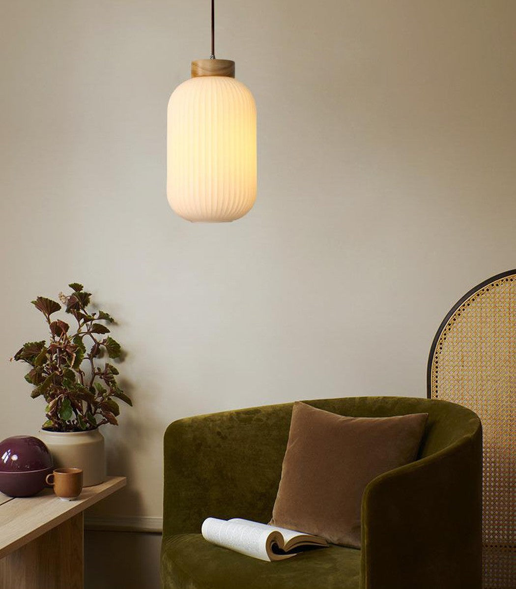 Lampions Wood Scandi Pendant Light