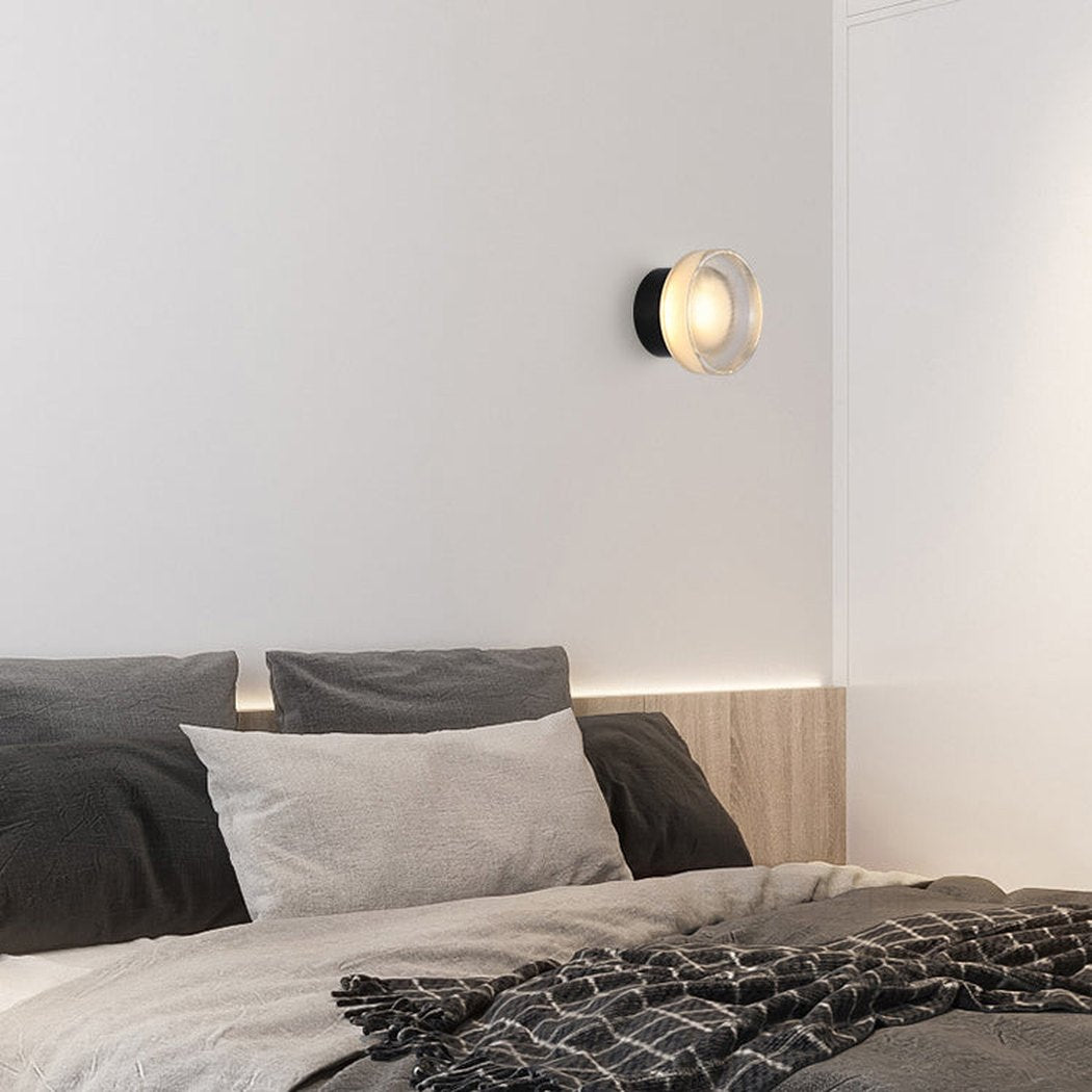 Henley Round Glass Wall Light