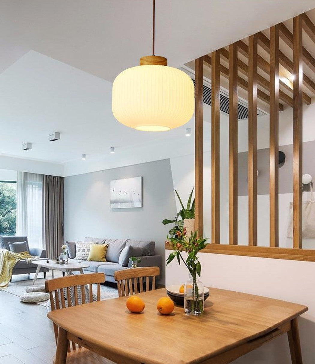 Lampions Wood Scandi Pendant Light