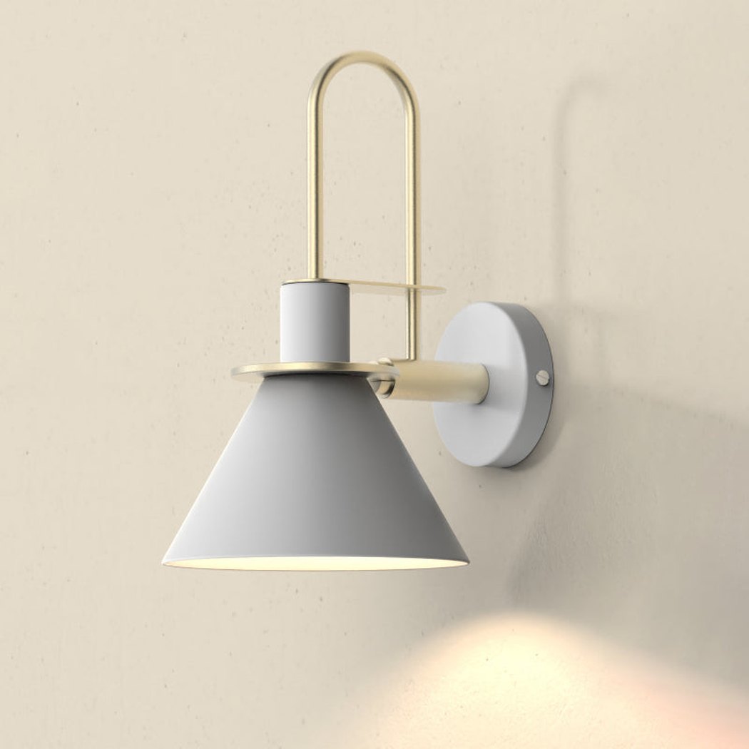 Brass Trumpet Modern Wall Light
