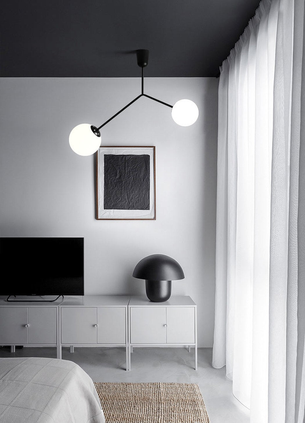 Yuli Minimalist Line Kitchen Island Pendant Light