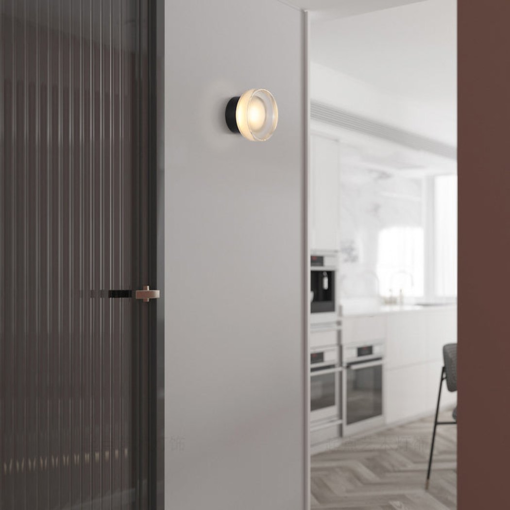 Henley Round Glass Wall Light