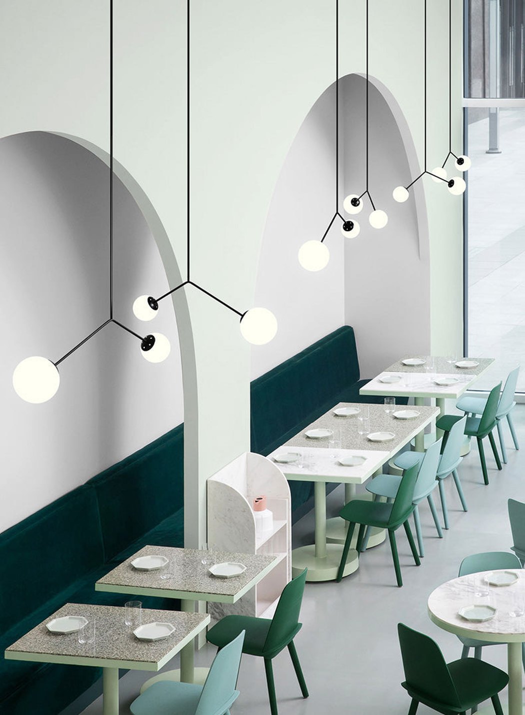 Yuli Minimalist Line Kitchen Island Pendant Light