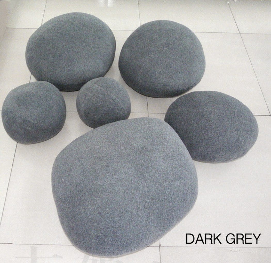 Pebble Stone Pillow Cushion Cover (Pack of 6)