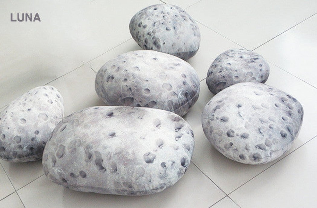 Patterned Pebble Stone Cushion Pillow Cover