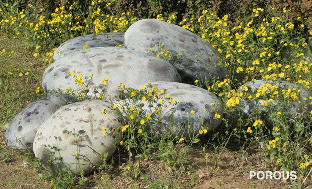 Patterned Pebble Stone Cushion Pillow Cover