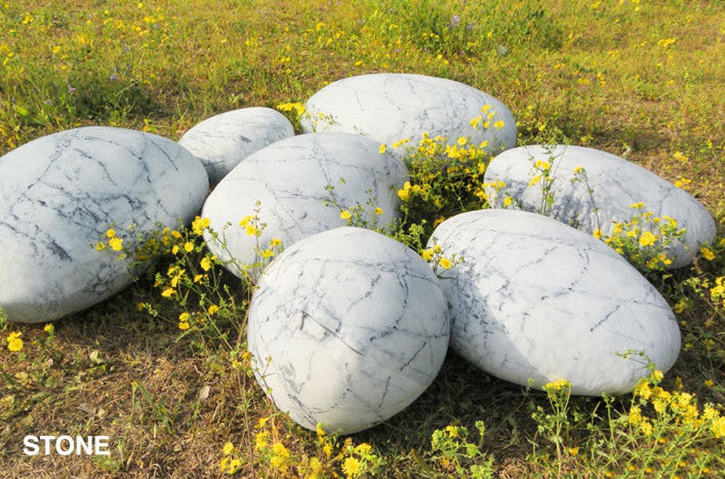 Patterned Pebble Stone Cushion Pillow Cover