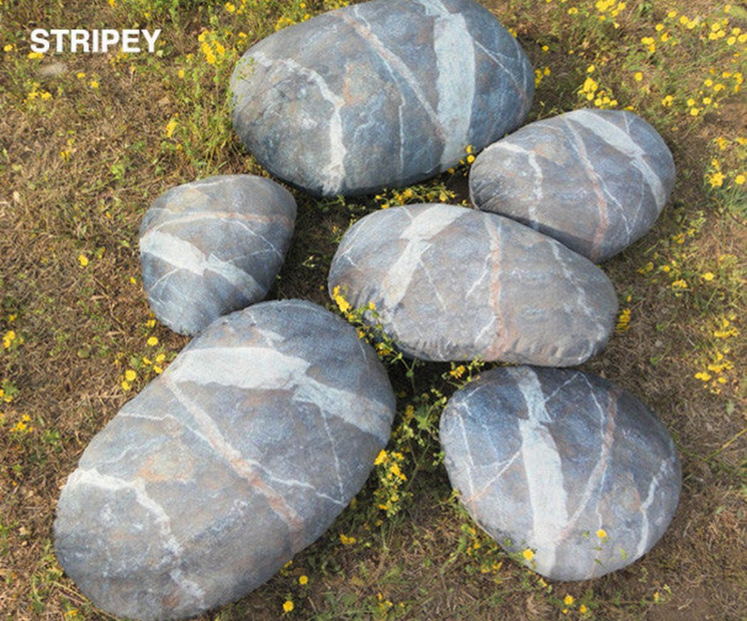 Patterned Pebble Stone Cushion Pillow Cover