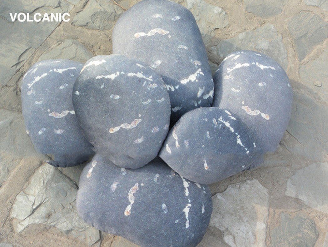 Patterned Pebble Stone Cushion Pillow Cover