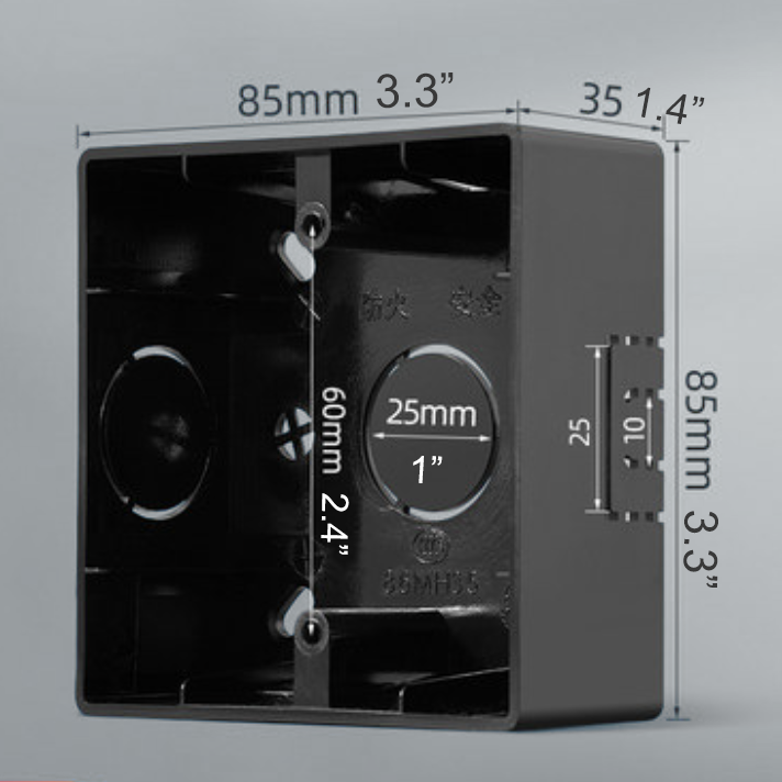 Paddington Knurled 1 gang single flip light switch - in black and brass