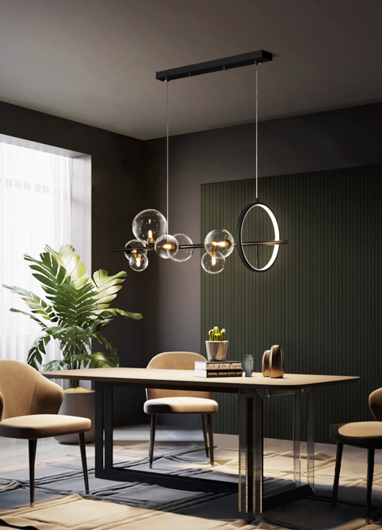 Soho modern luxury kitchen island pendant Light luxury hotel setting