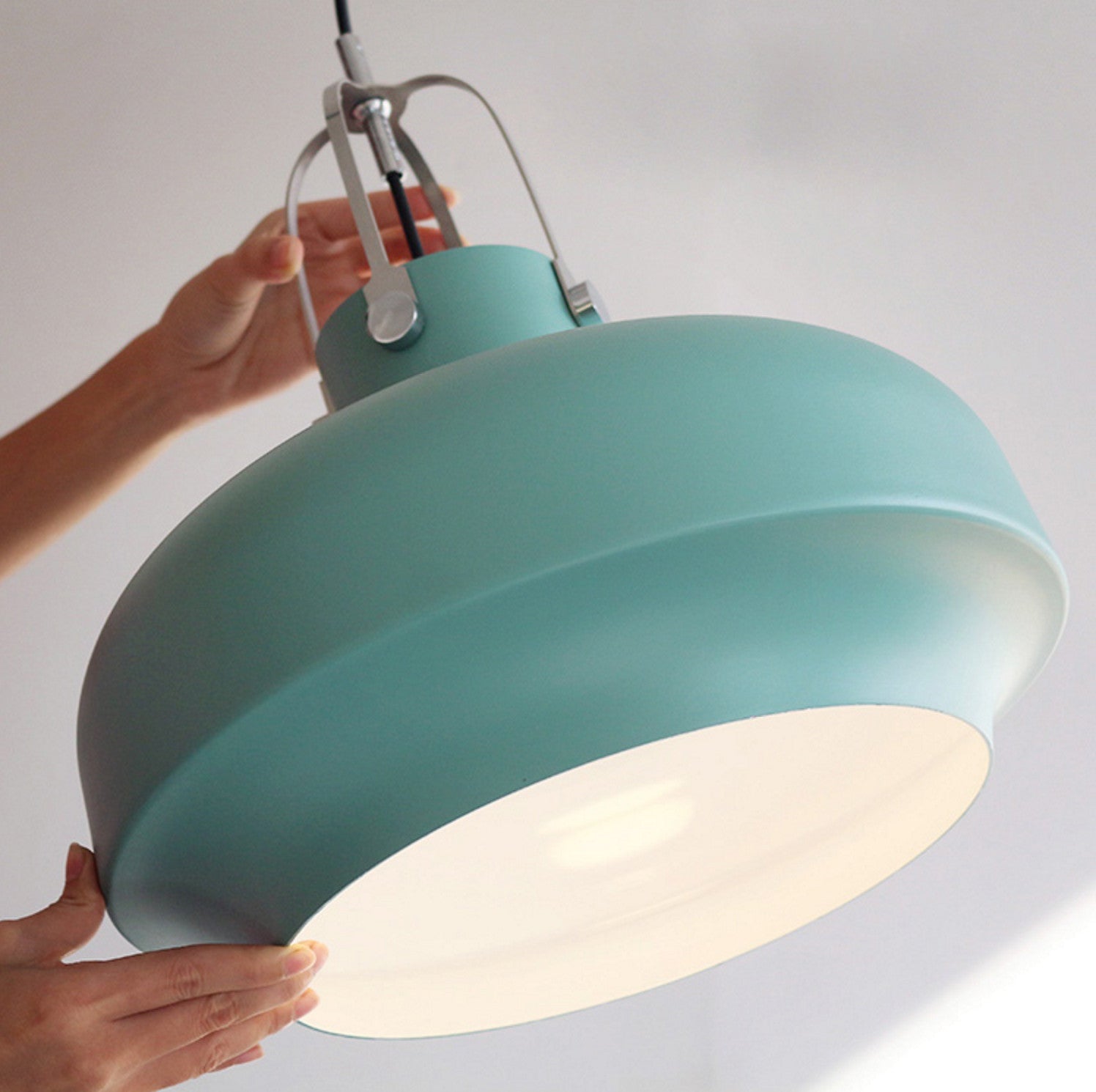 Rainier Contemporary Pendant Light green