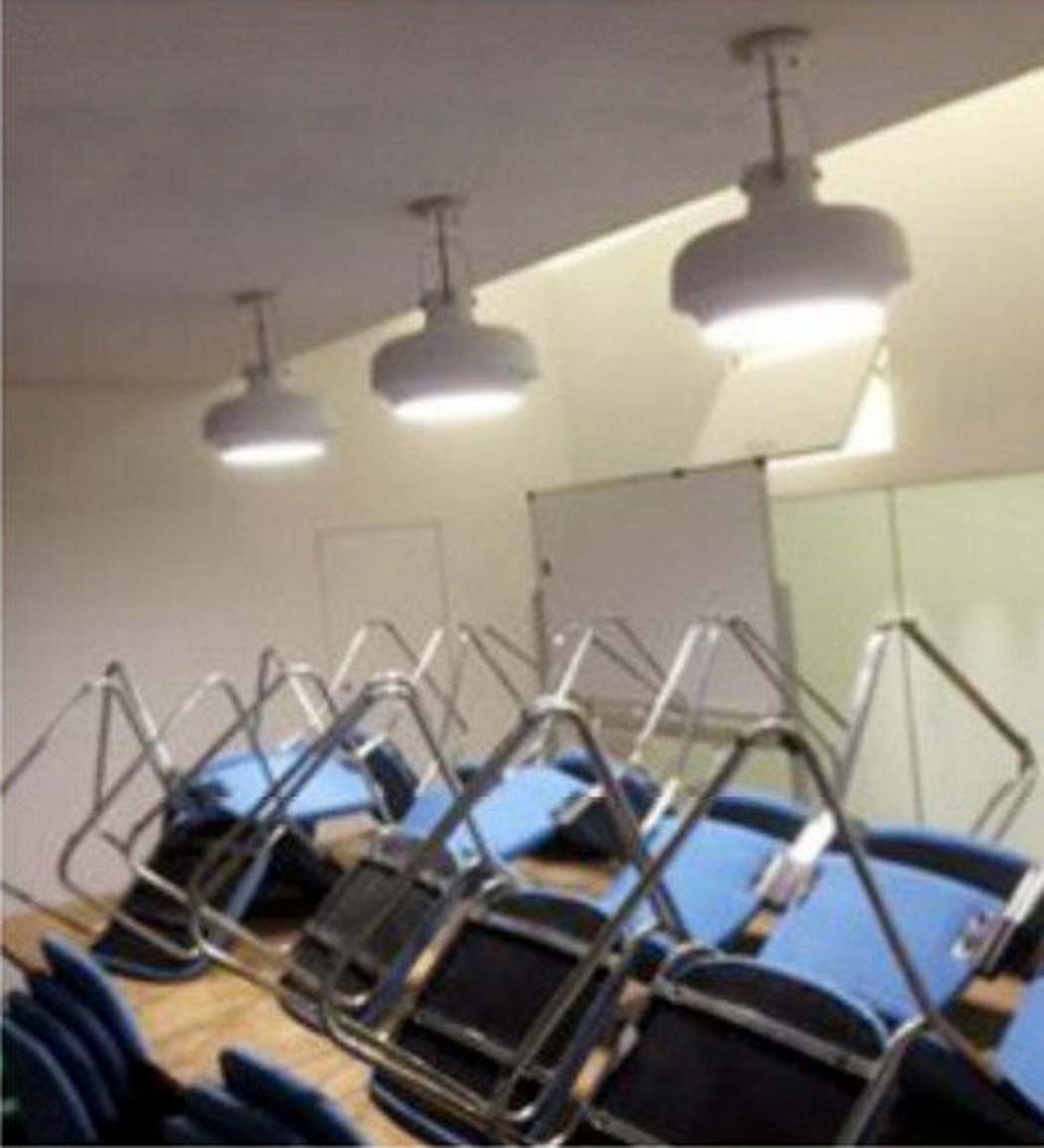 Rainier Contemporary Pendant Light restaurant setting