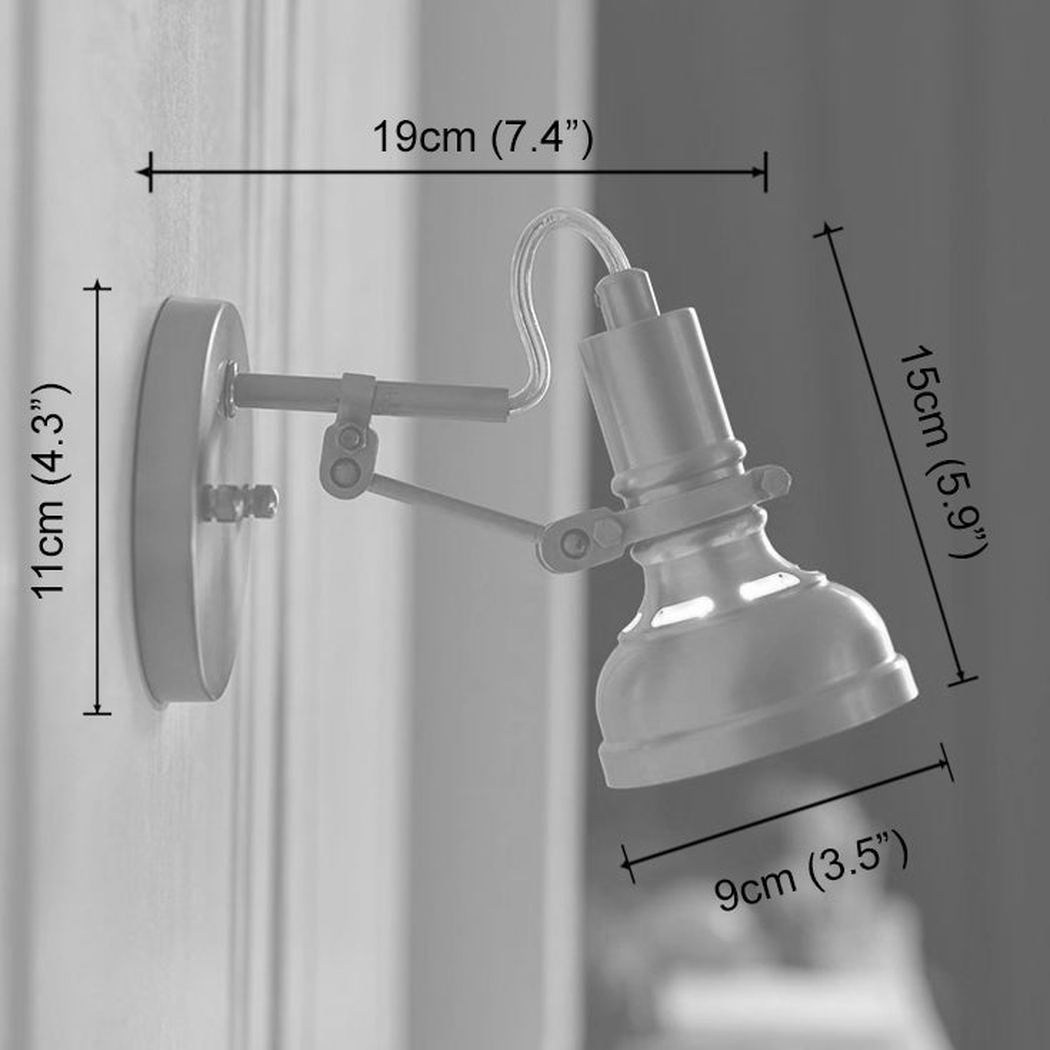 Mill House Short Arm Brass Wall Light