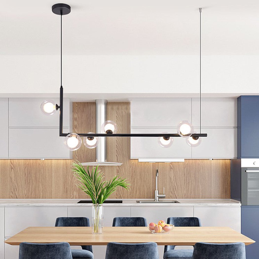 Luz Minimalist Line Kitchen Island Pendant Light
