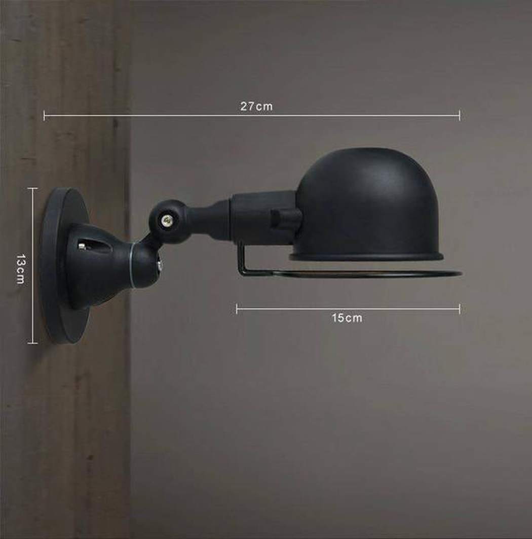 Fotis Short Arm Industrial Wall Light