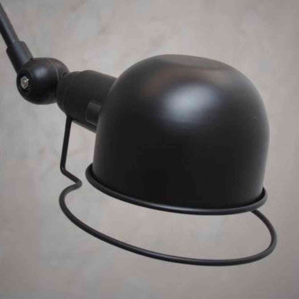 Fotis Long Arm Industrial Rustic Wall Light with articulated arm