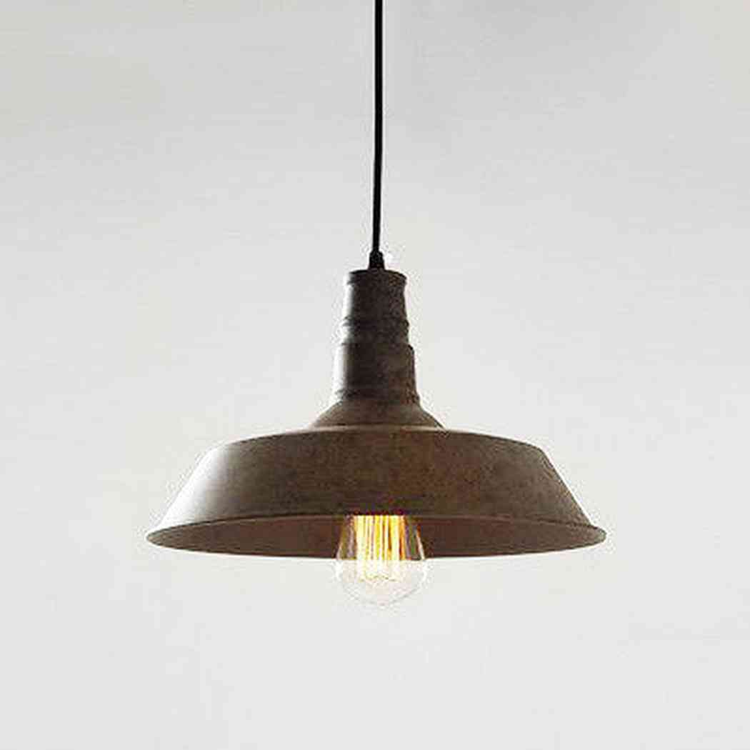 Vintage Edison Industrial Pendant Light Rustic brown