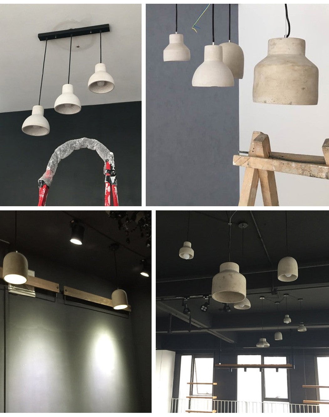 Concrete Oslo Minimalist Pendant Light