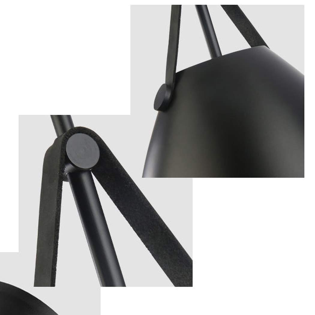 Leather Strap Suspension Minimalist Pendant Light