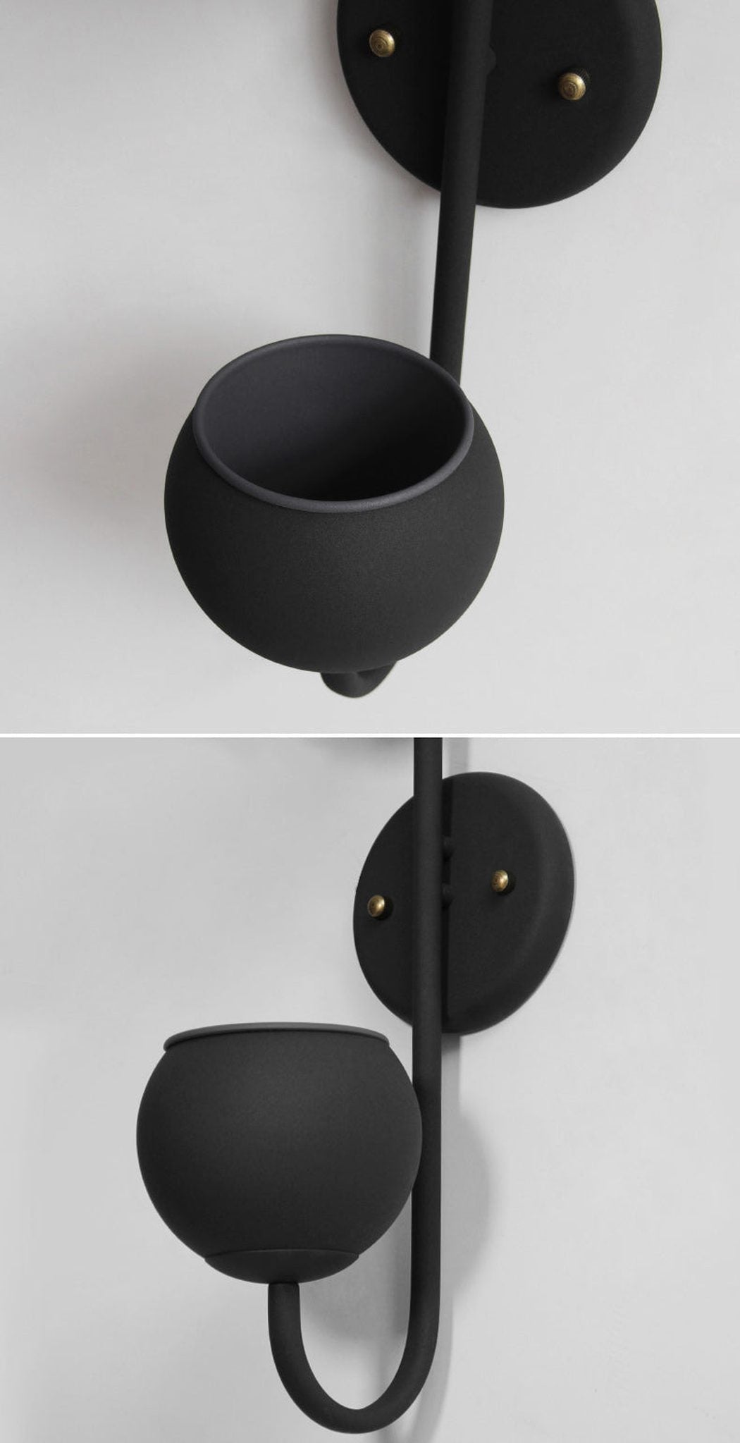 Ritz Single Head Pot Plant Wall Light