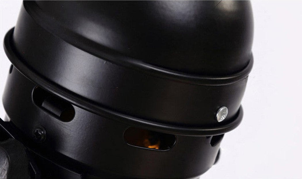Classic Hollywood spotlight ceiling light retractable arms details