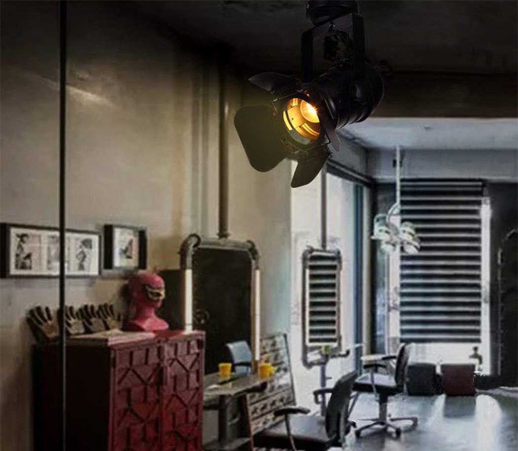 Classic Hollywood spotlight home decor