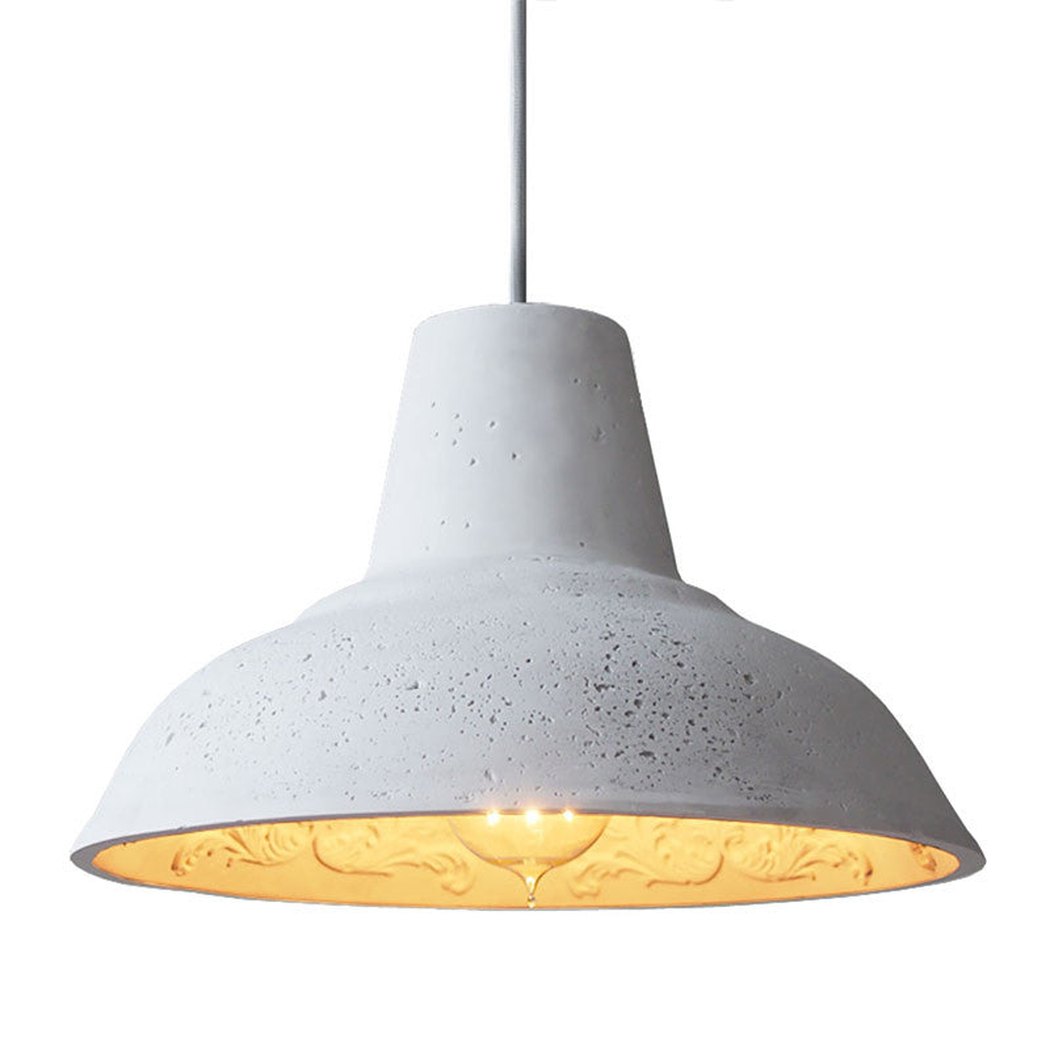 Reims Garden Concrete Cement Pendant Ceiling Light studio image