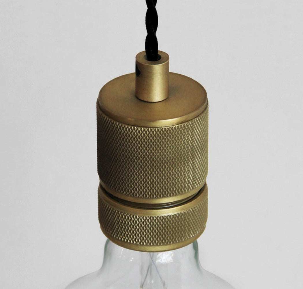 Circus Loop Brass Wall Light With Wall Plug