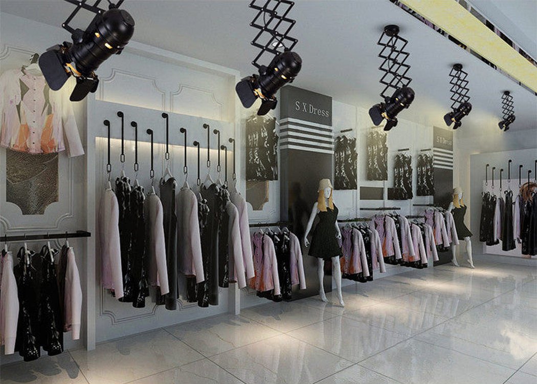 Classic Hollywood spotlight ceiling light retractable arms in store