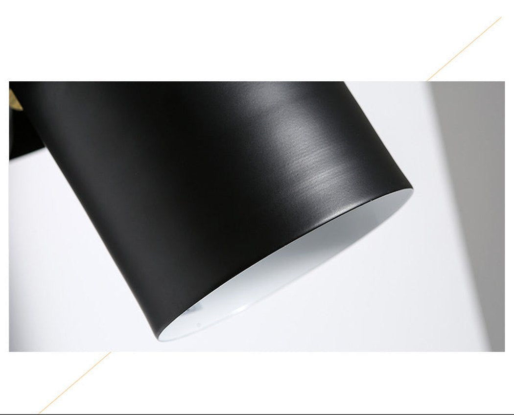 Black Spotlight Minimalist Wall Light