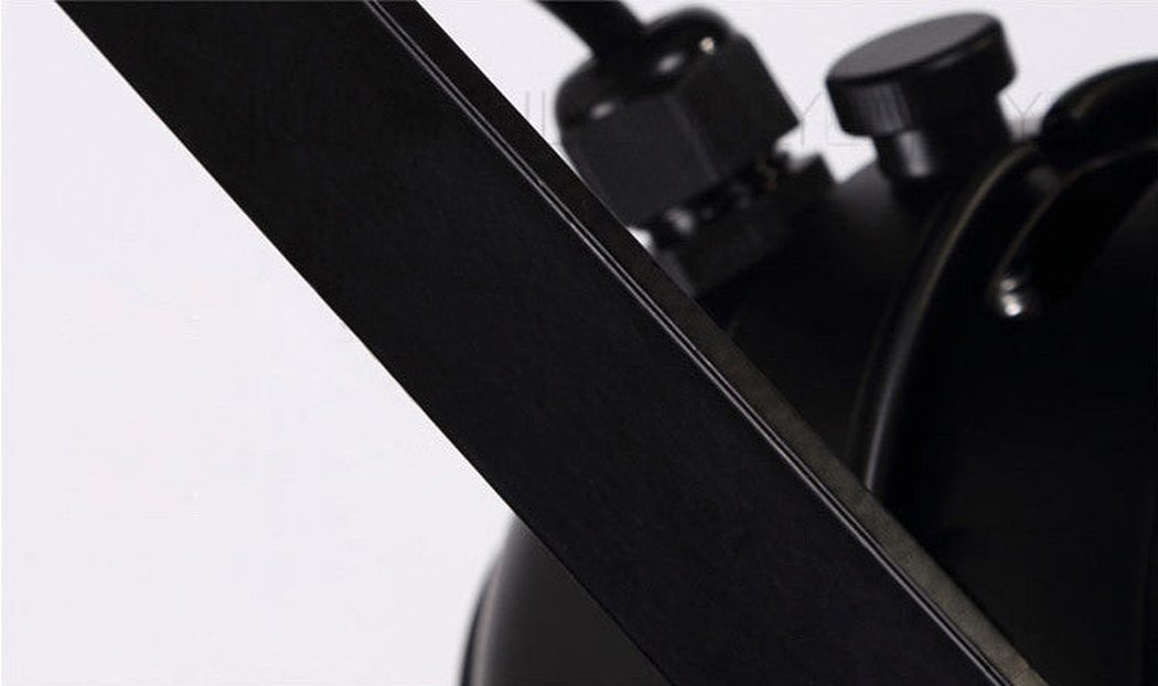 Classic Hollywood spotlight ceiling light retractable arms details